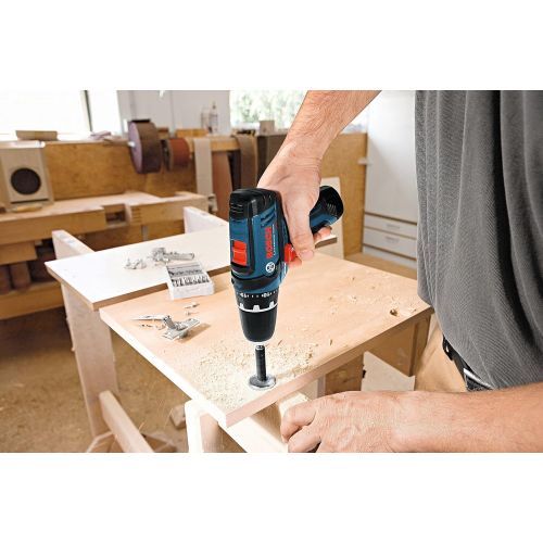  Bosch Power Tools Combo Kit GXL12V-310B22-12V Max 3-Tool Set with 3/8 In. Drill/Driver, Pocket Reciprocating Saw and LED Worklight