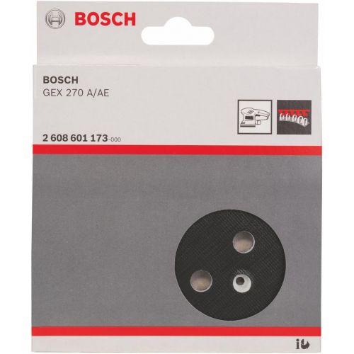  Bosch Professional 2608601173 Grinding Plate for GEX270A, Black, Medium, 125 mm