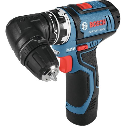  Bosch GSR12V-140FCB22 12V Max Flexiclick 5-In-1 Drill/Driver System with 40-pc Impact Tough Drill Driver Set