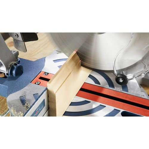  BOSCH GCM18V-08N14 18V 8-1/2 In. Single-Bevel Slide Miter Saw Kit with (1) CORE18V 8.0 Ah PROFACTOR Performance Battery