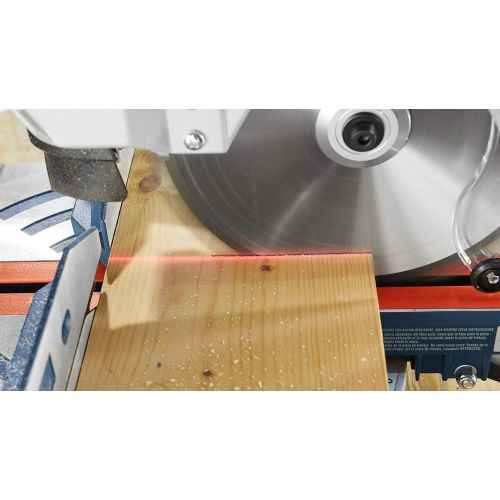  BOSCH GCM18V-08N14 18V 8-1/2 In. Single-Bevel Slide Miter Saw Kit with (1) CORE18V 8.0 Ah PROFACTOR Performance Battery