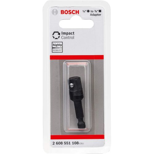  Bosch 2608551108 Adapter-1/4 hex to 3/8” Square