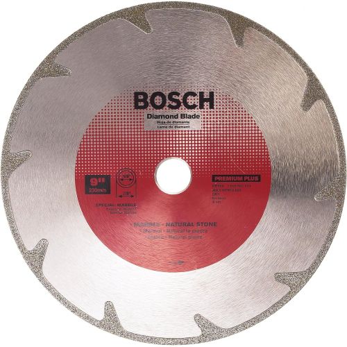  Bosch DB968 Premium Plus 9-Inch Dry Cutting Continuous Rim Diamond Saw Blade with 7/8-Inch Arbor for Marble