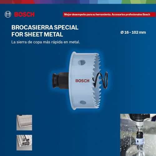  Bosch 2330087 Hole Saw, Black/Blue