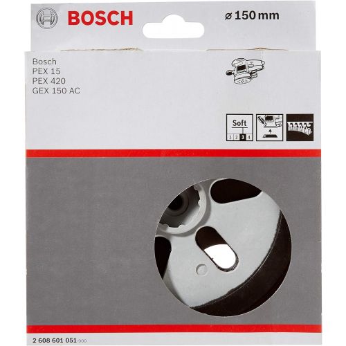  Bosch 2608601051 Grinding Plate For Gex 150 AC Soft 5.9In
