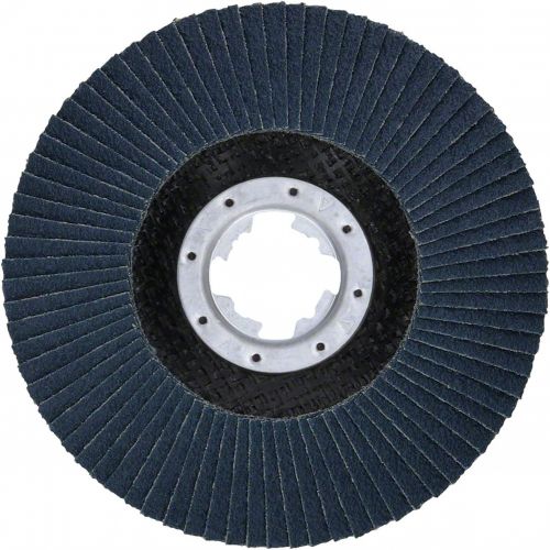  Bosch Professional 2608619201 Angled Flap Disc Best for Metal, X-Lock, X571, Diameter 125 mm, Grit K40