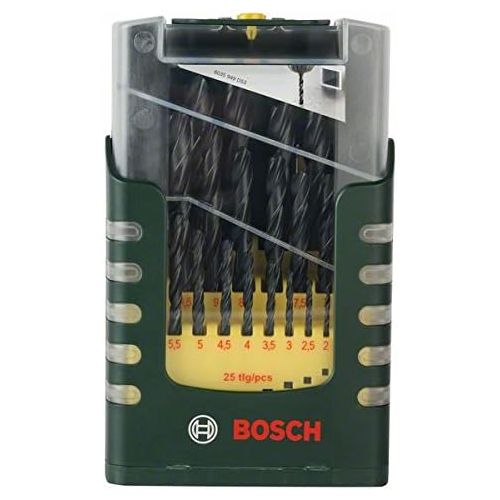  Bosch 2607017153 Metal Drill Bit-Set Hss-R 1-13mm 25 Pcs