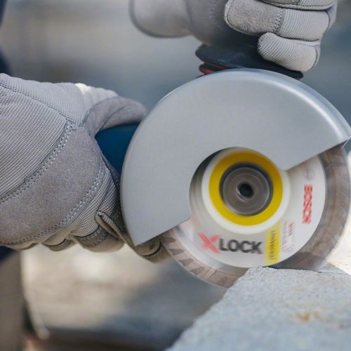  Bosch Professional 2608615160 Diamond Cutting Disc Best (Universal, X-Lock, Diameter 115 mm, Bore Diameter 22.23 mm, Cutting Width 2.2 mm)