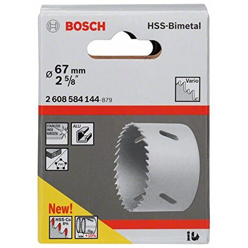  Bosch 2608584144 Holesaw of Hss-Bimetall 2.64In