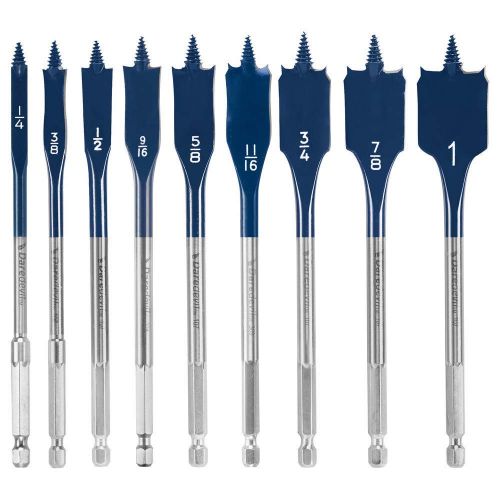  Bosch DSB5009 9 pc. Daredevil Spade Bit Set