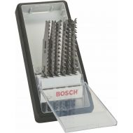 Bosch 2607010572 Jigsaw Blade-SetRobuste-Linie Wood-Expert 6 Pcs