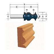 BOSCH 84621MC 1 In. Ogee and Bead Fillet Router Bit