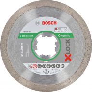 Bosch Professional 2608615136 Standard Diamond Cutting Disc for Ceramic X-Lock Diameter 110 mm Bore Diameter 22.23 mm