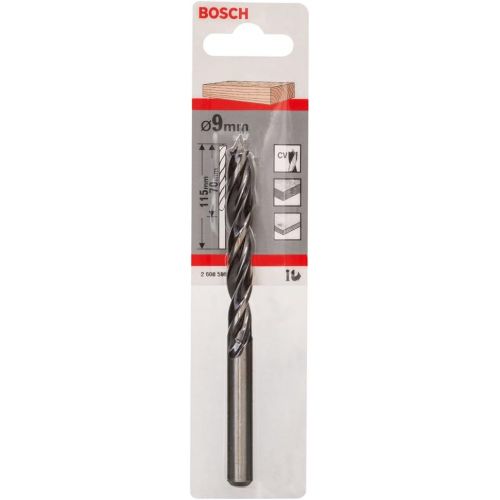  Bosch 2608596306 Standard Brad Point Drill bits, 9 mm