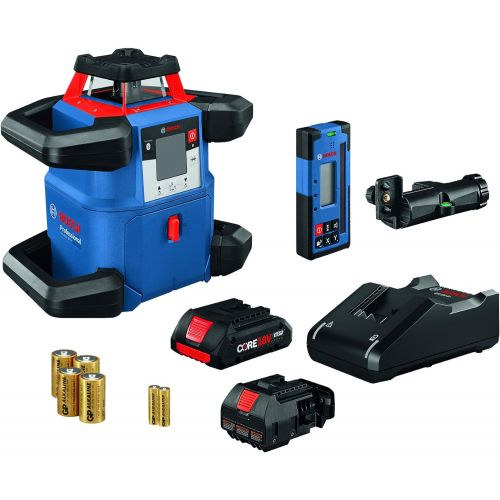  BOSCH REVOLVE4000 GRL4000-80CH 18V Cordless Horizontal Self-Leveling Rotary Laser