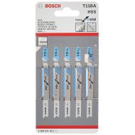 Bosch 2608631507 Jigsaw Blade T118 A 3 Pcs