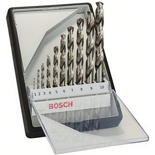  Bosch 2607010535 Metal Drill Bit-SetRobust Line Hss-G 10 Pcs