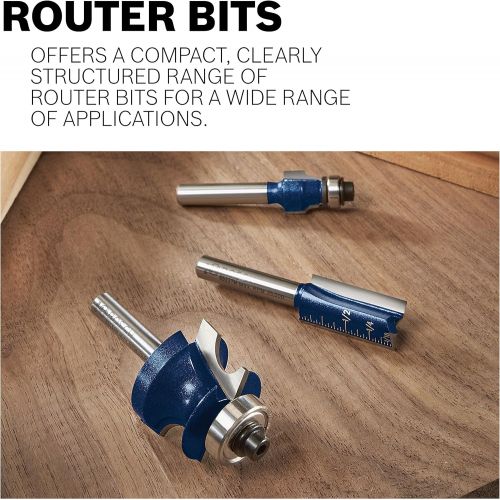  BOSCH 85586M 1-5/8 In. x 3/4 In. Carbide Tipped Ogee with Fillet Bit