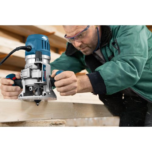  Bosch Professional 2607017468 6-Piece Set Edge and Edge Cutter Set for Wood for Router with 6mm Shank