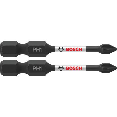  Bosch ITPH1202 2 pc. Impact Tough 2 In. Phillips #1 Power Bits