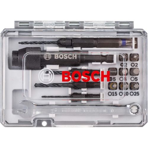  Bosch 2607002786 Screwdriver Bit Set HSS 20 Pcs