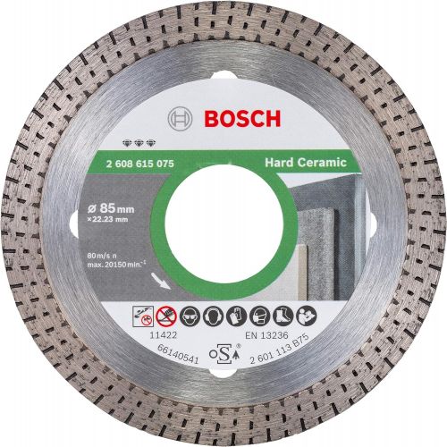  Bosch 2?608?615?075?85?mm 1pc (S) Circular Saw Blade???TCT Circular Saw Blades Ceramic Dura, 8.5?cm, 2.22?cm, 1.4?mm, Bosch, 1?pc (S))