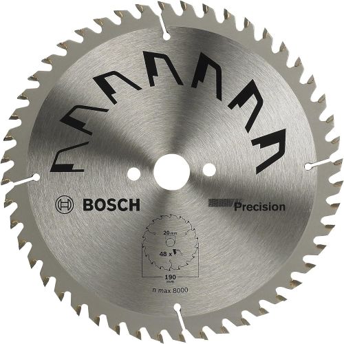  Bosch 2609256937 Precision Circular Saw Blade with 48 Teeth Carbide Clean Cut 315 mm Diameter 30 mm Bore 3.2 mm Cutting Width