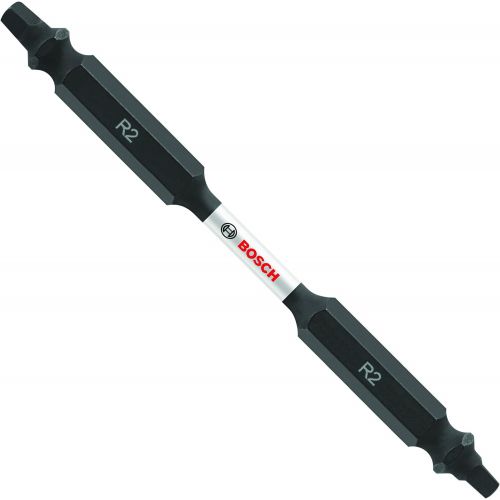  BOSCH ITDESQ23501 3.5 In. Square #2 Double-Ended Impact Tough Screwdriving Bit, 3.5 Large