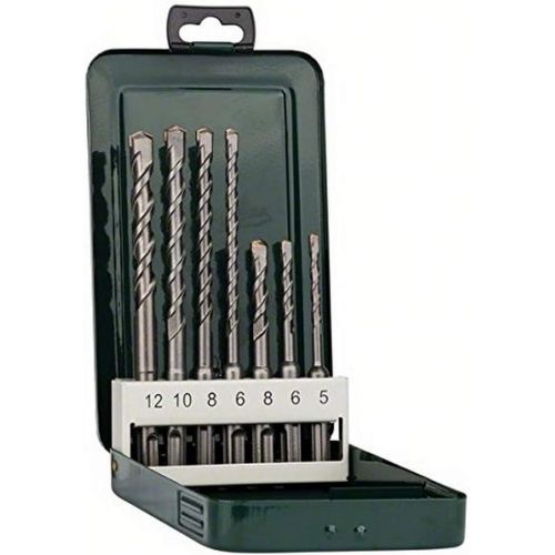  Bosch 2609255543 SDS-Plus Hammer Drill Bit Set (7 Pieces)