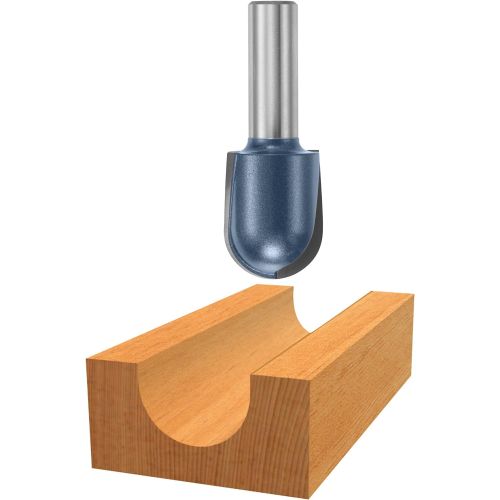  BOSCH 85451M 1/2 In. x 1 In. Carbide Tipped Extended Round Nose Bit