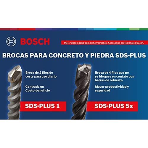  BOSCH HCBG06 1/4 In. x 6 In. BlueGranite Carbide Hammer Drill Bit