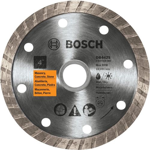  BOSCH DB442S 4-Inch Turbo Rim Diamond Blade