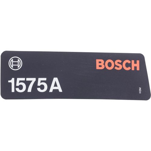  Bosch Parts 3601119101 1575A Label