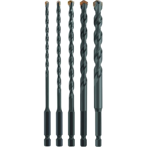  BOSCH IMC500 5-Piece Impact MultiConstruction Drill Bit Set