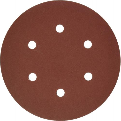  BOSCH SR6R320 5-Piece 320 Grit 6 In. 6 Hole Hook-And-Loop Sanding Discs