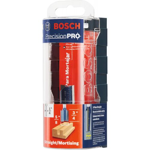  BOSCH 85230MC 5/8 In. x 3/4 In. Carbide-Tipped Double-Flute Straight Bit