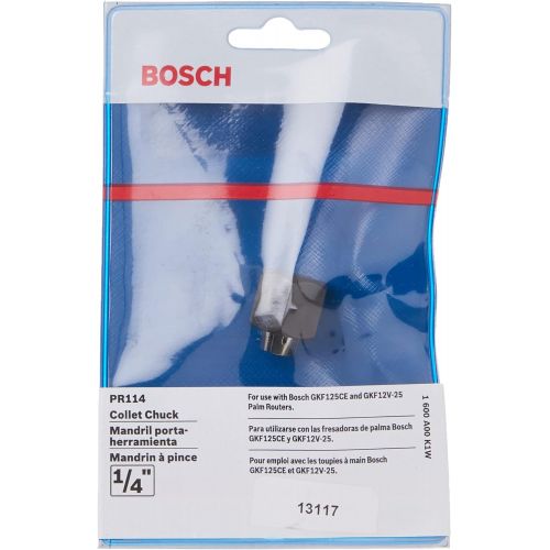  BOSCH Self-Releasing 1/4 Collet Chuck PR114