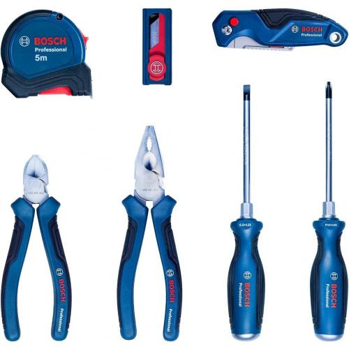  Bosch Professional 1600A016BV 16-part Tool Set (in Bag)