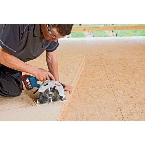  Bosch GKS 18V-57 Professional Cordless Circular Saw The battery-powered all-rounder for all robust sawing jobs (Bare Tool)