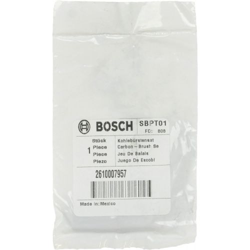  Bosch 2610007957 Carbon Brush Set (4-2 Packs) for 1613 1613AEVS 1613EVS