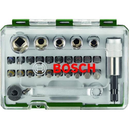  Bosch 2607017160 Screwdriver-/RATCHET Set 27 Pcs
