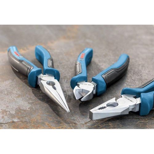  Bosch Professional 1600A016BG Pliers (Length: 160/180/200 mm, in Cardboard Box)