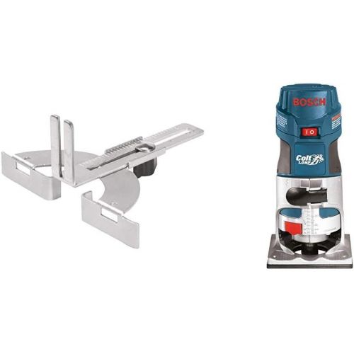  Bosch PR102 Palm Router Edge Guide with Bosch Router Tool, Colt 1-Horsepower 5.6 Amp Electronic Variable-Speed Palm Router PR20EVS