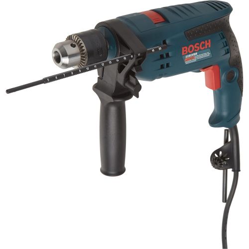  Bosch 1191VSRK 120-Volt 1/2-Inch Single-Speed Hammer Drill,Blue