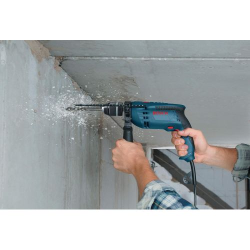  Bosch 1191VSRK 120-Volt 1/2-Inch Single-Speed Hammer Drill,Blue