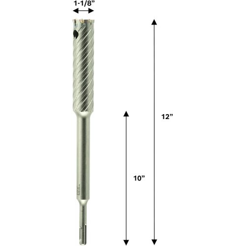  BOSCH RC2168 1-1/8 In. x 12 In. SDS-plus Rebar Cutter , Silver