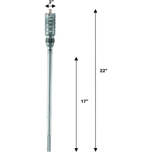  BOSCH HC8515 2-Inch x 17-Inch x 22-Inch SDS Max 1-Piece Core Cutter