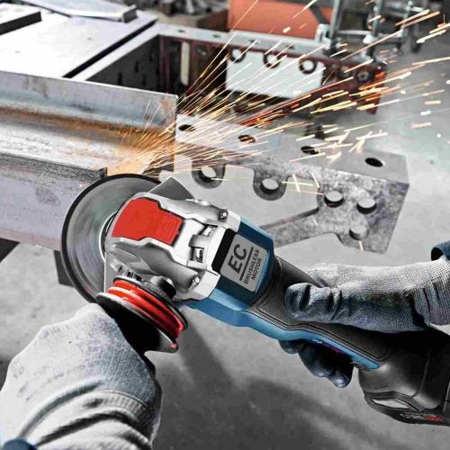  Bosch GWX18V-50PCB14 18V X-LOCK Brushless Connected-Ready 4-1/2 In. ? 5 In. Angle Grinder Kit with (1) CORE18V 8.0 Ah Performance Battery