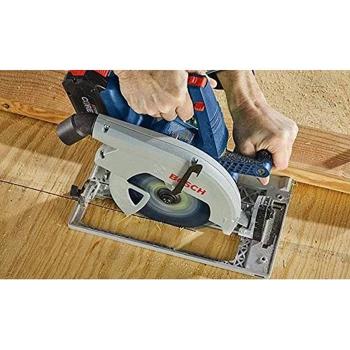  Bosch PROFACTOR 18V STRONG ARM GKS18V-25GCB14 Cordless 7-1/4 In. Circular Saw Kit with BiTurbo Brushless Technology and Track Compatibility, Includes (1) CORE18V 8.0 Ah PROFACTOR P