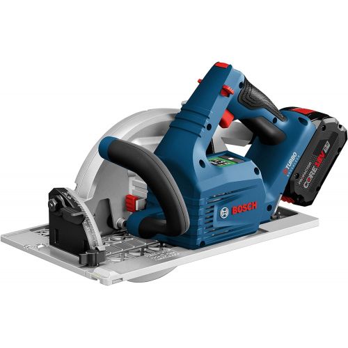  Bosch PROFACTOR 18V STRONG ARM GKS18V-25GCB14 Cordless 7-1/4 In. Circular Saw Kit with BiTurbo Brushless Technology and Track Compatibility, Includes (1) CORE18V 8.0 Ah PROFACTOR P